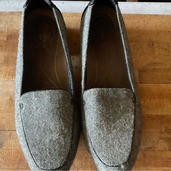 CLARKS ARTISAN TWEEDS SHOES 7.5W - Picture 1 of 4